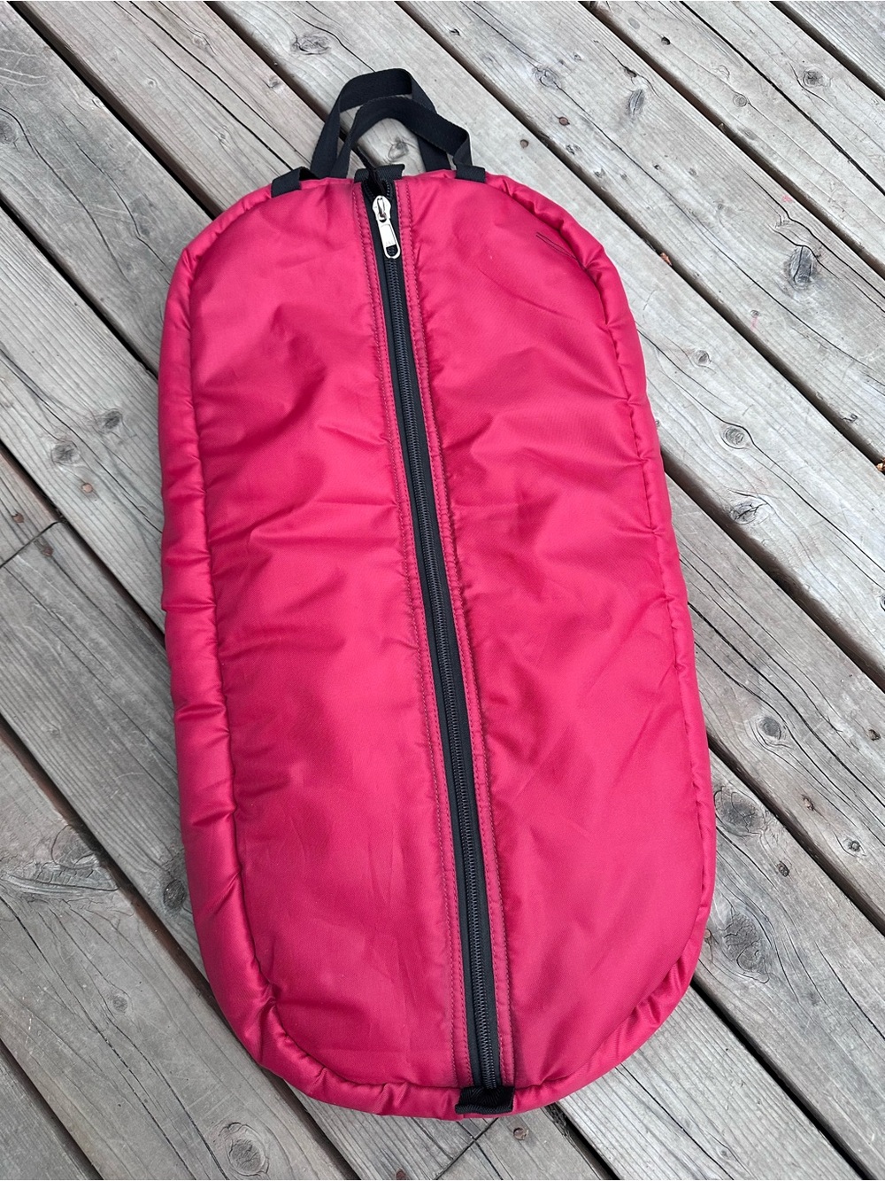 Horse Tack - Large Red Halter / Bridle Bag Case